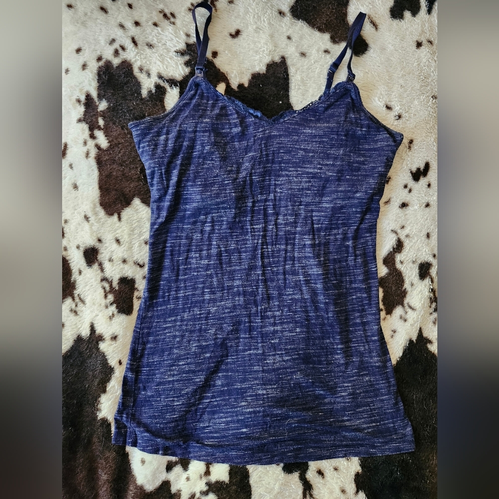 Navy Maternity/Nursing Cami